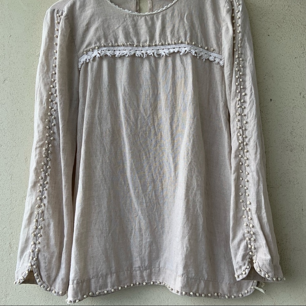 J.Crew linen top